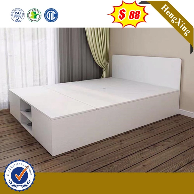 Customized Size Wooden Dormitory Home Bedroom Furniture Mattress Suit Bunk Single Bed for Students Kids