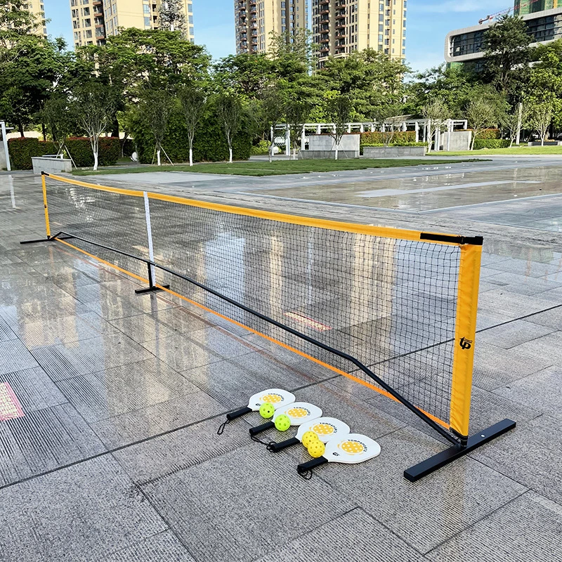 Регулируемая по высоте переносная сетка Pickleball Net для работы в тяжелых условиях, для работы вне помещений Или в помещении