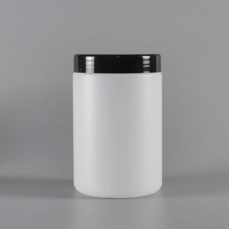 1000ml 1L Cosmetic Packaging Wholesale Wide Mouth HDPE Plastic Bottle