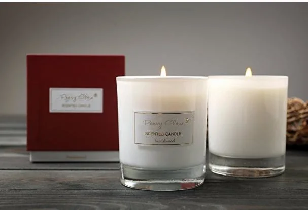 Factory Sale Home Decoration Decorative Christmas Aromatherapy Wholesale/Supplier Gift Long Lasting Romantic Scented Candles for Home