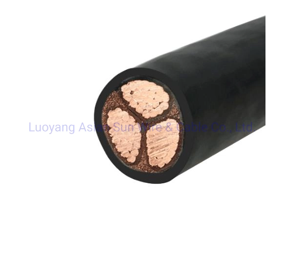 Single Core Cu Conductor Power Cable 0.6/1kv for Power Transmission Line