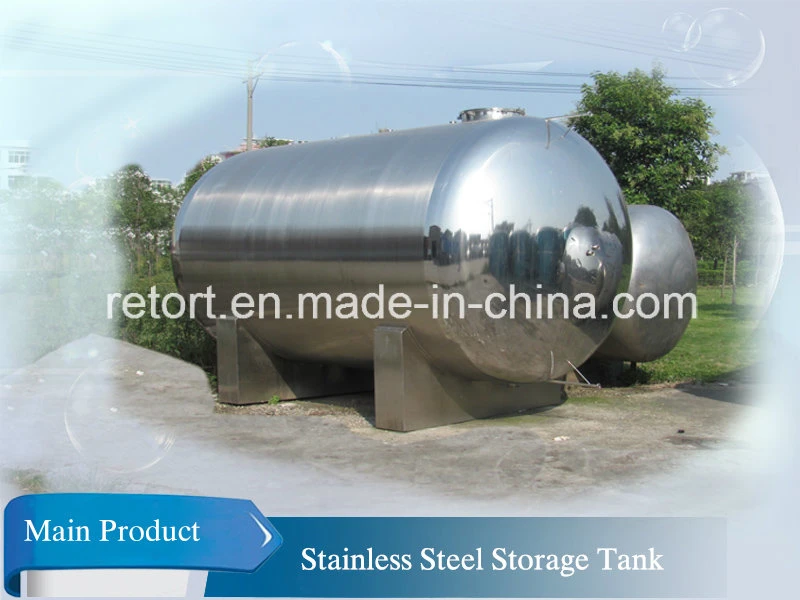 2000L Stainless Steel Storage Tank for Distilled Water