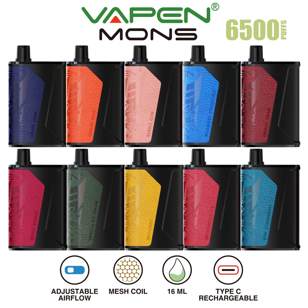 Humos de Vape Ultra Puff 5000 Factory_Ecig Cartucho Vapen 16ml 6000 Puff Flex Vapes desechables vaporizador portátil