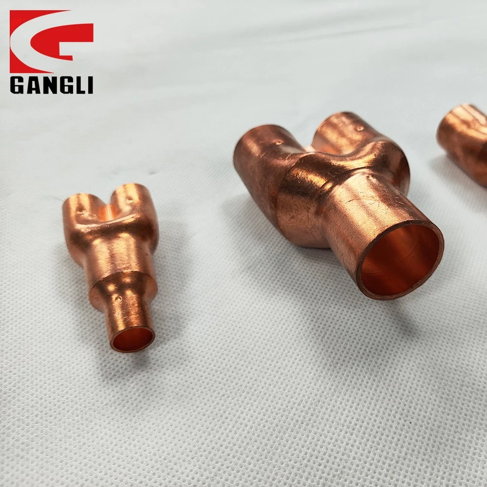 Chinese Manufacture Air Conditioner Copper Stamping Coupling Pipe Fittings Pipe Connector for Midea, Daikin, Gree, LG and So on