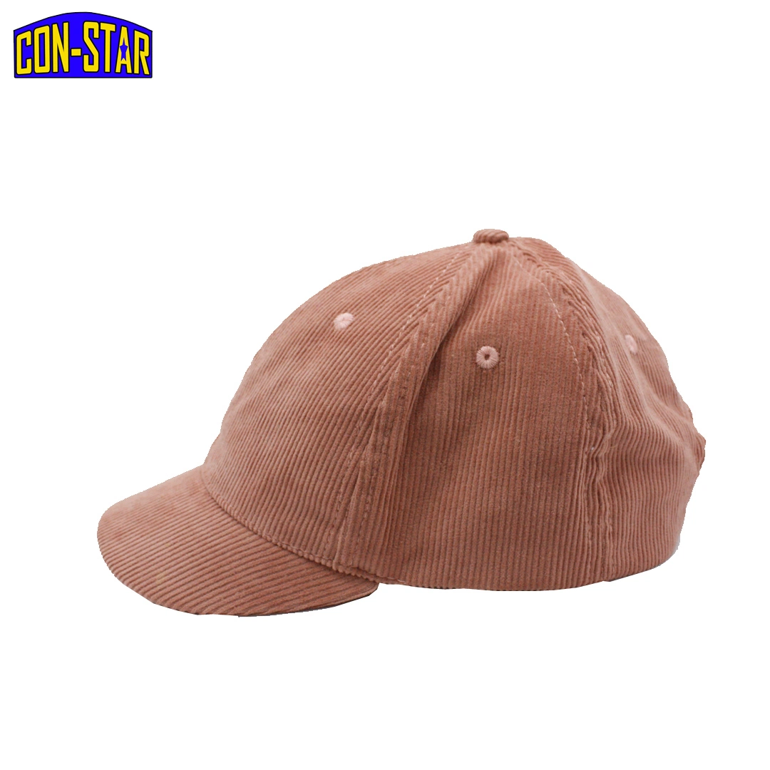 Winter Hat Corduroy Baseball Cap Thick Cap Short Bill Fashion Riding Cap