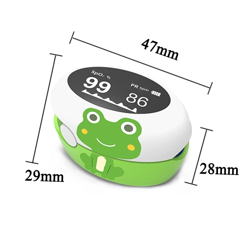 OLED Portable Medical Child Kids Neonatal Fingertip Pulse Oximeters Rechargeable Medical Equipment