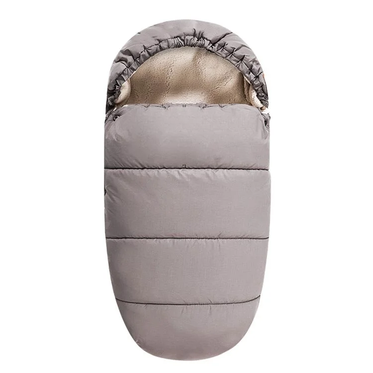 Fabricante China universal de la fábrica el invierno cálido Windproof gruesa cubierta de pies cómodo y transpirable Saco de dormir para bebés