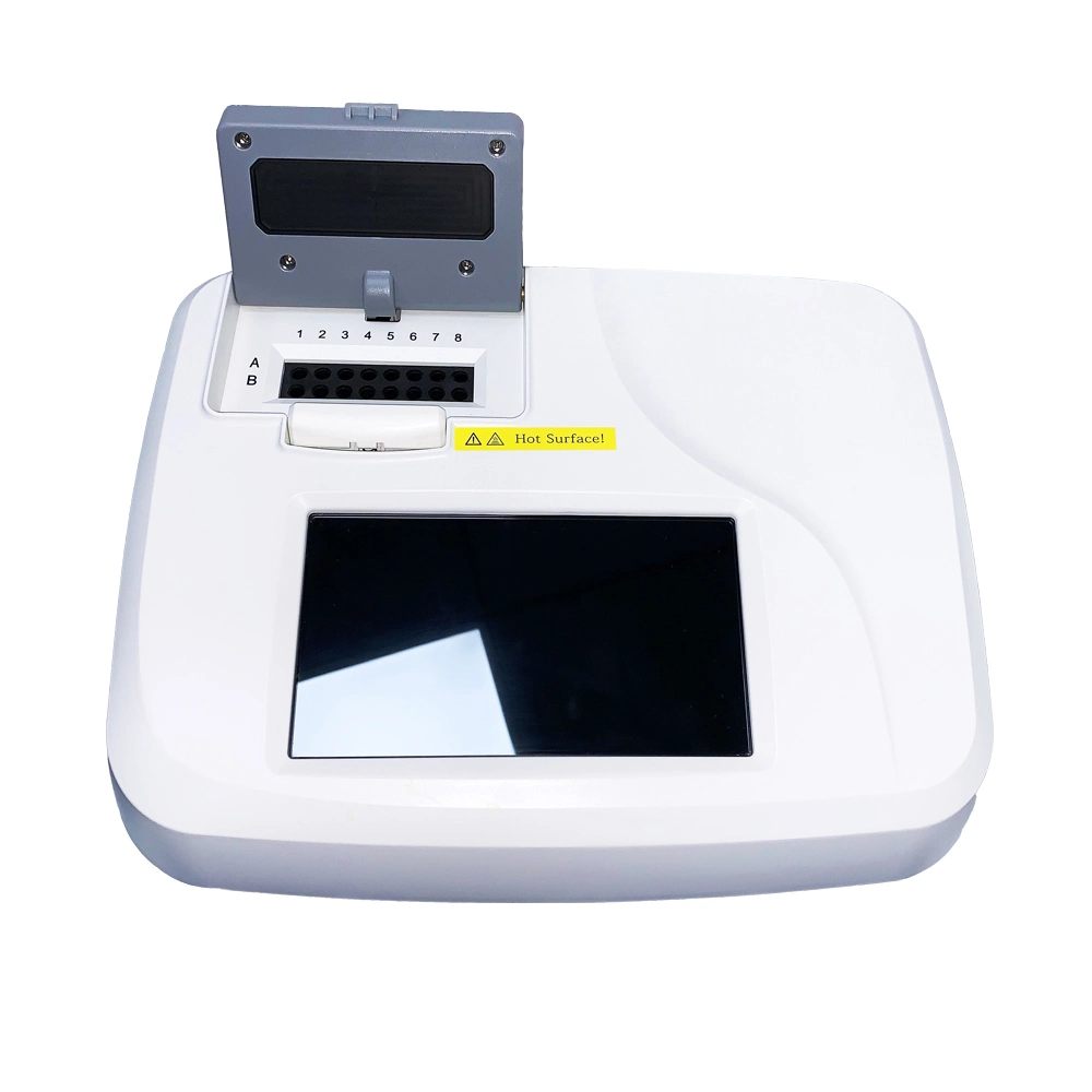 16 Bien en temps réel Thermocycleur PCR quantitative Fluorescent Instrument