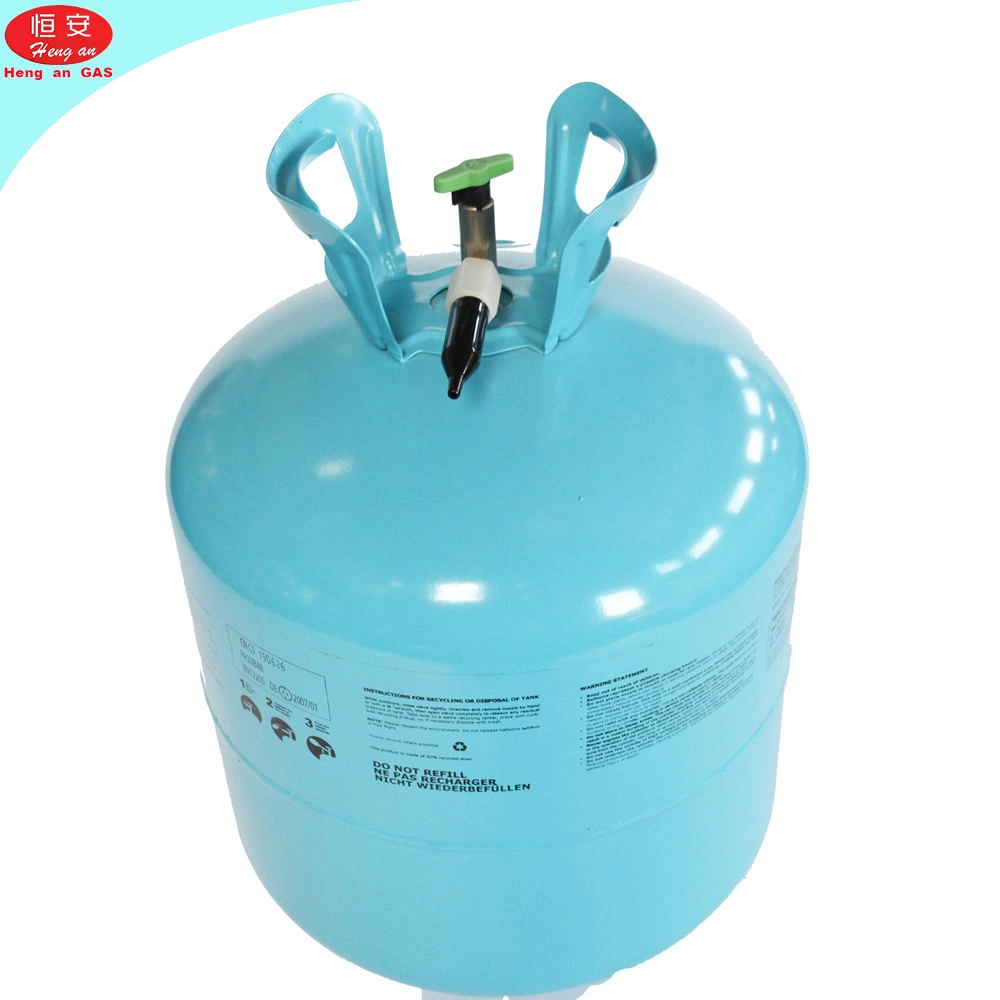 Portable 22,3L Pequeño tanque de gas helio desechable para globo 75lb Mini bombona de gas de helio