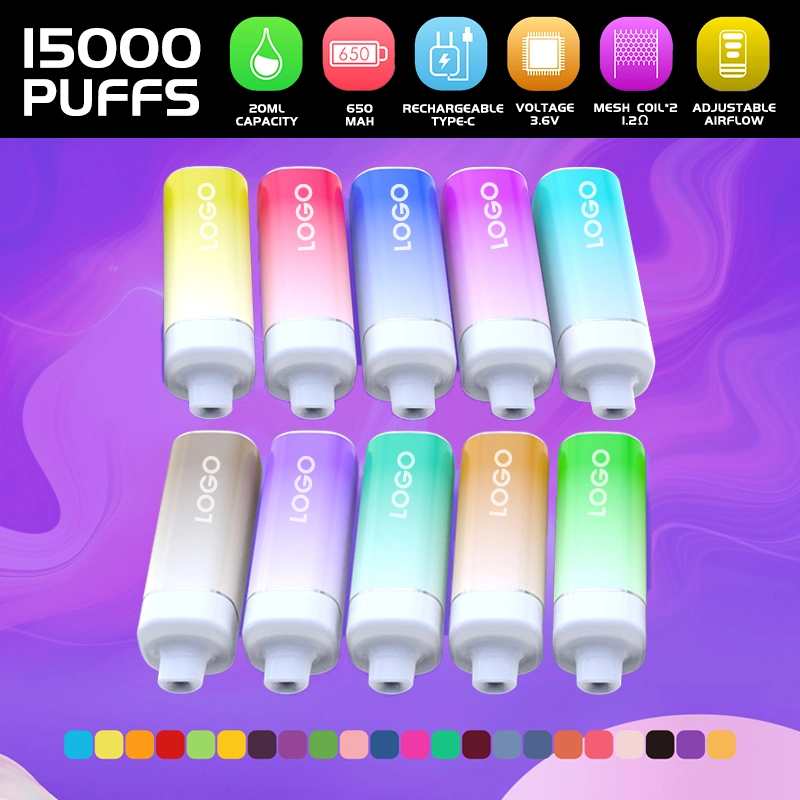 OEM Logo Design Snowplus Chillax Disposable/Chargeable Vape Artery Abar Rechargeable 15000 Puffs Empty Vape Pen