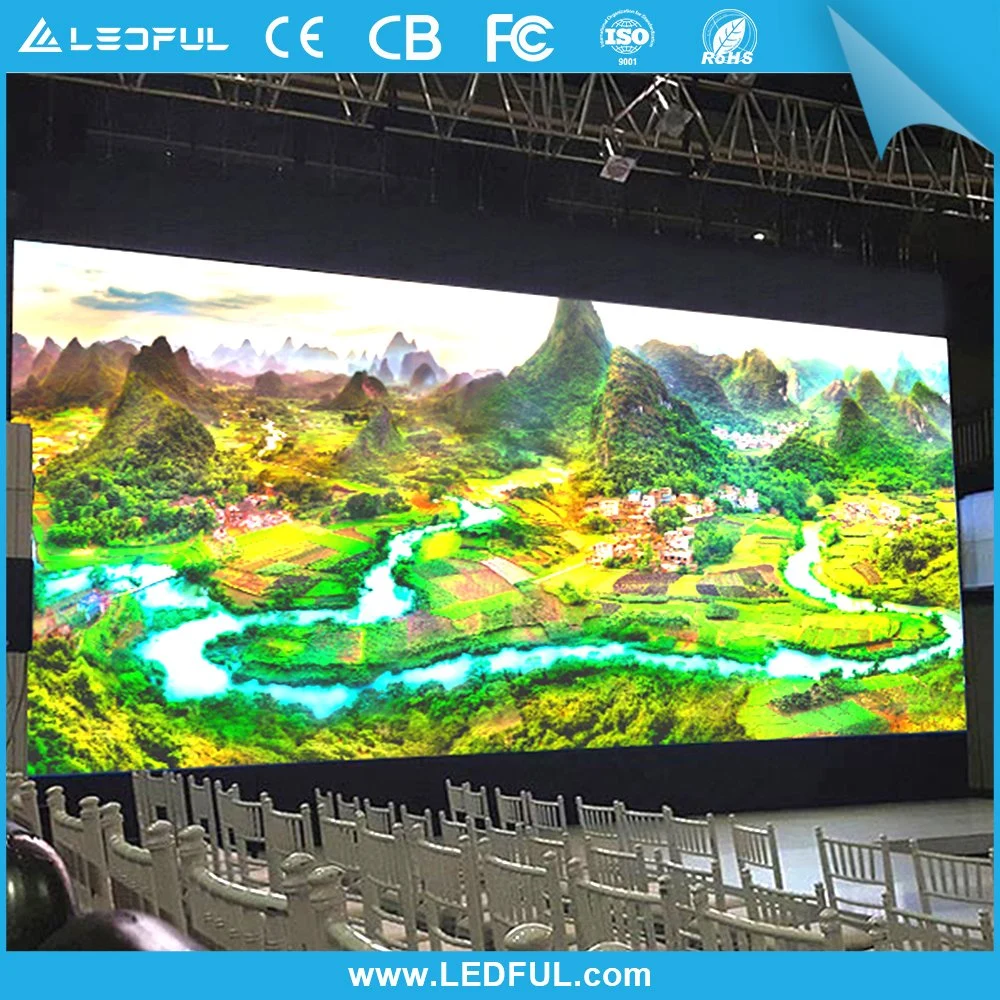 Abre las puertas de la unidad en la película de cine en coche de alquiler de equipos de eventos de teatro parte mostrar video wall P3.91 P3.9 Pantalla LED de alquiler al aire libre