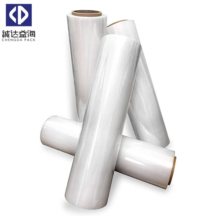 China Factory Sales LLDPE Packaging plástico Roll Pallet Wrap Stretch Película de plástico