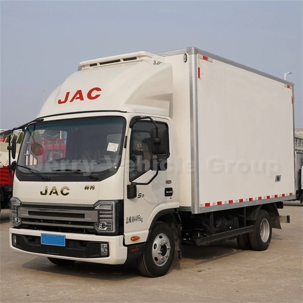 1/1.5/2t Ton I Suzu Small Reefer Freezer Cold Body/Box/Room/Van Trucks Refrigeration Standby Electric Unit Refirgerator Refrigerated Truck for Sale