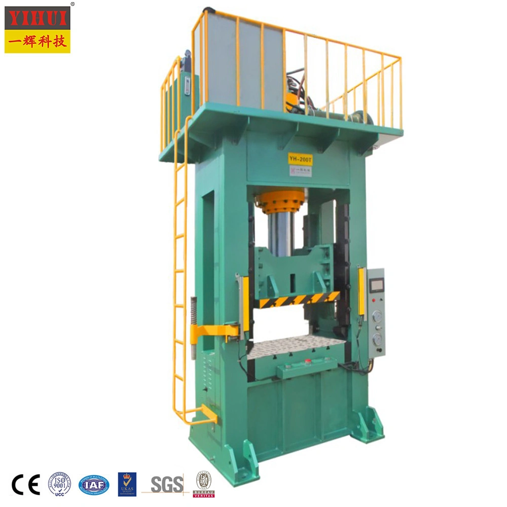 Servo System Hydraulic Deep Drawing Aluminum Pot Making Press Machine with H Frame