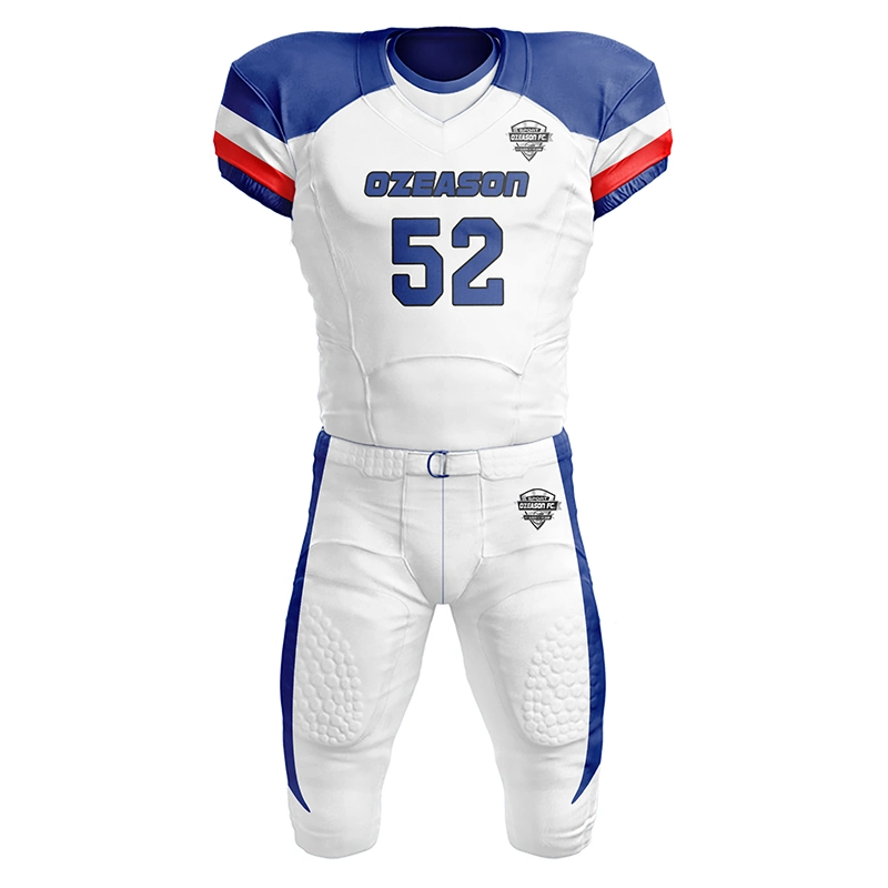 Wholesale/Supplier ventilation pour adultes polyester American football Blank American football Practice Maillots