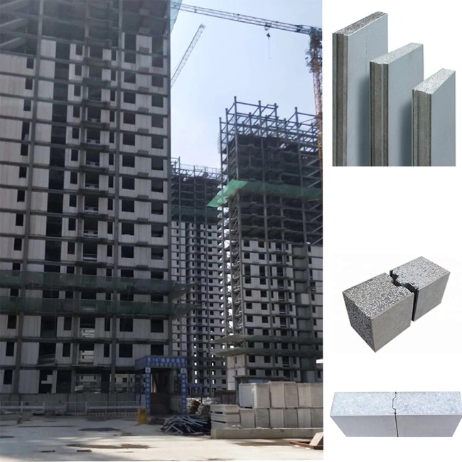 Energy Saving Building Material EPS Cement Solid Wall Panel Roof Block