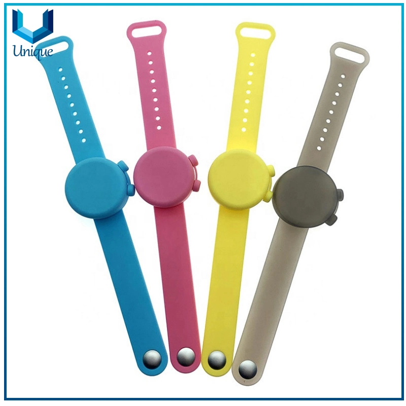 Wholesale/Supplier Stock Sanitizer Sprayer Silicone Wristband, Sport Silicone Bracelet with Sanitizer Sprayer Function for Promtonal Gifts