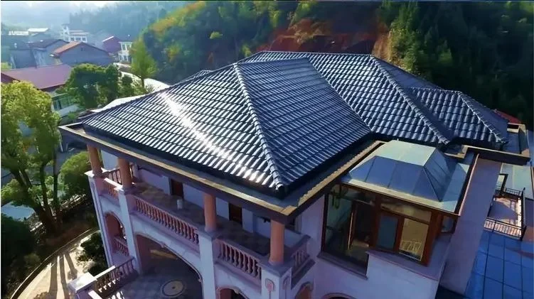 Solar Energy System BIPV Roof Tile 95W Photovoltaic China