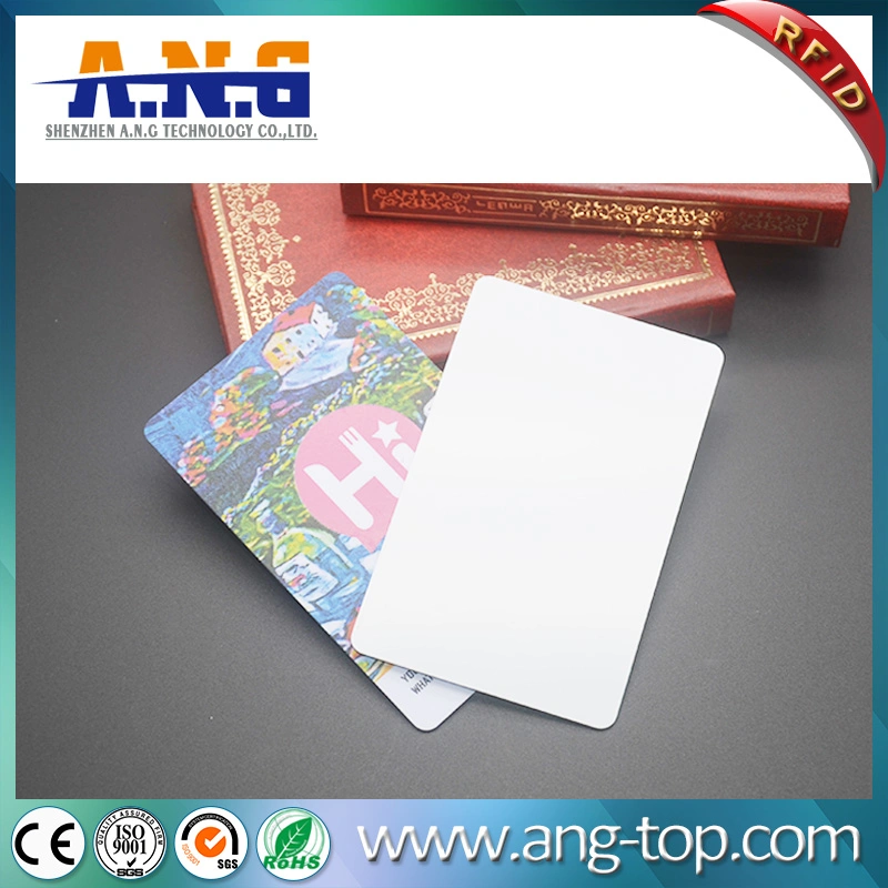 Blank Printable Inkjet PVC IC Cards for Hotel Card