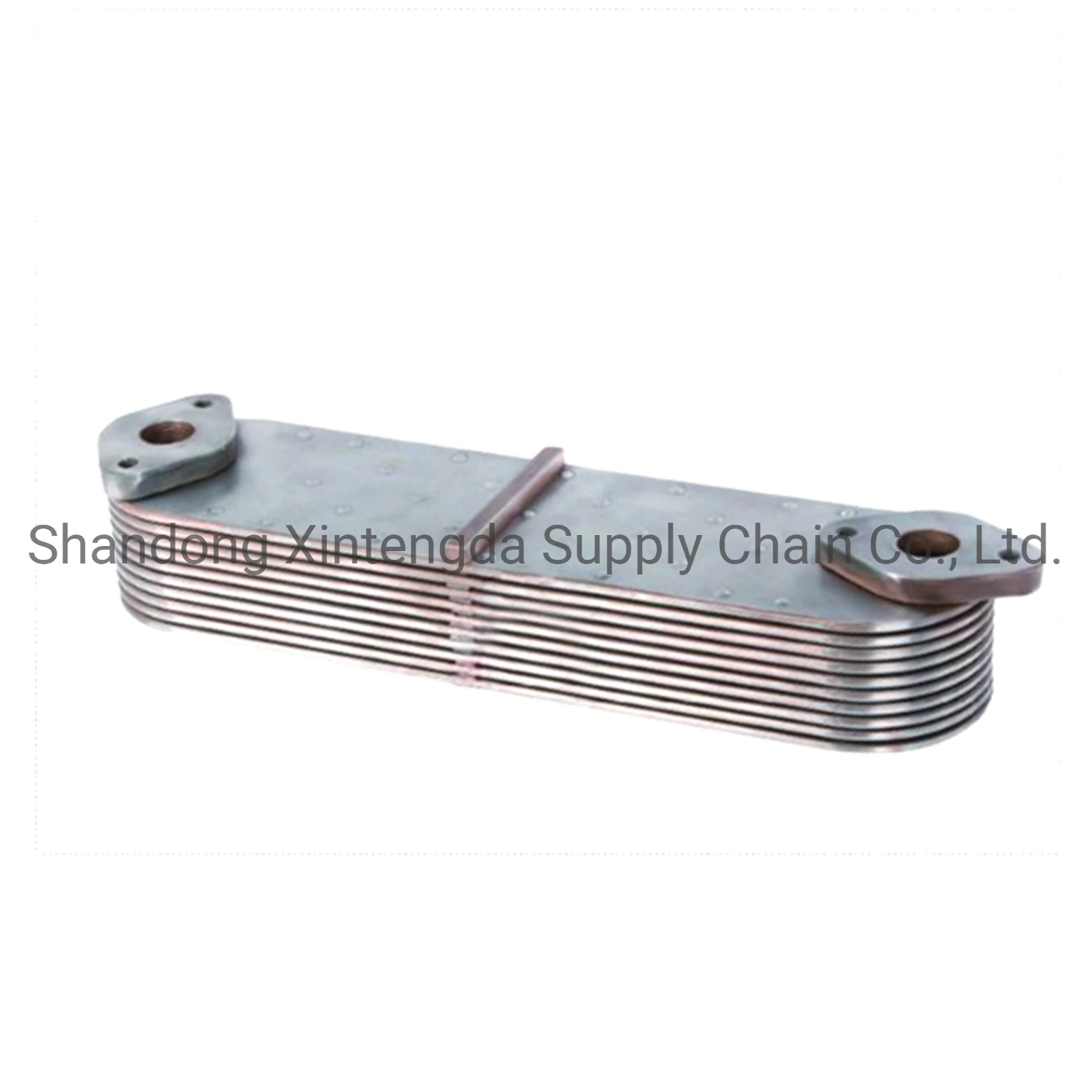 Excavator S6d155 Engine Spare Parts, Oil Cooler 195-03-19130