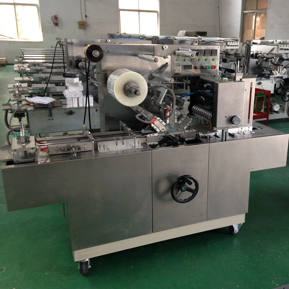 Automatic BOPP Film Packaging Medical Box Overwrapping Packing Machine