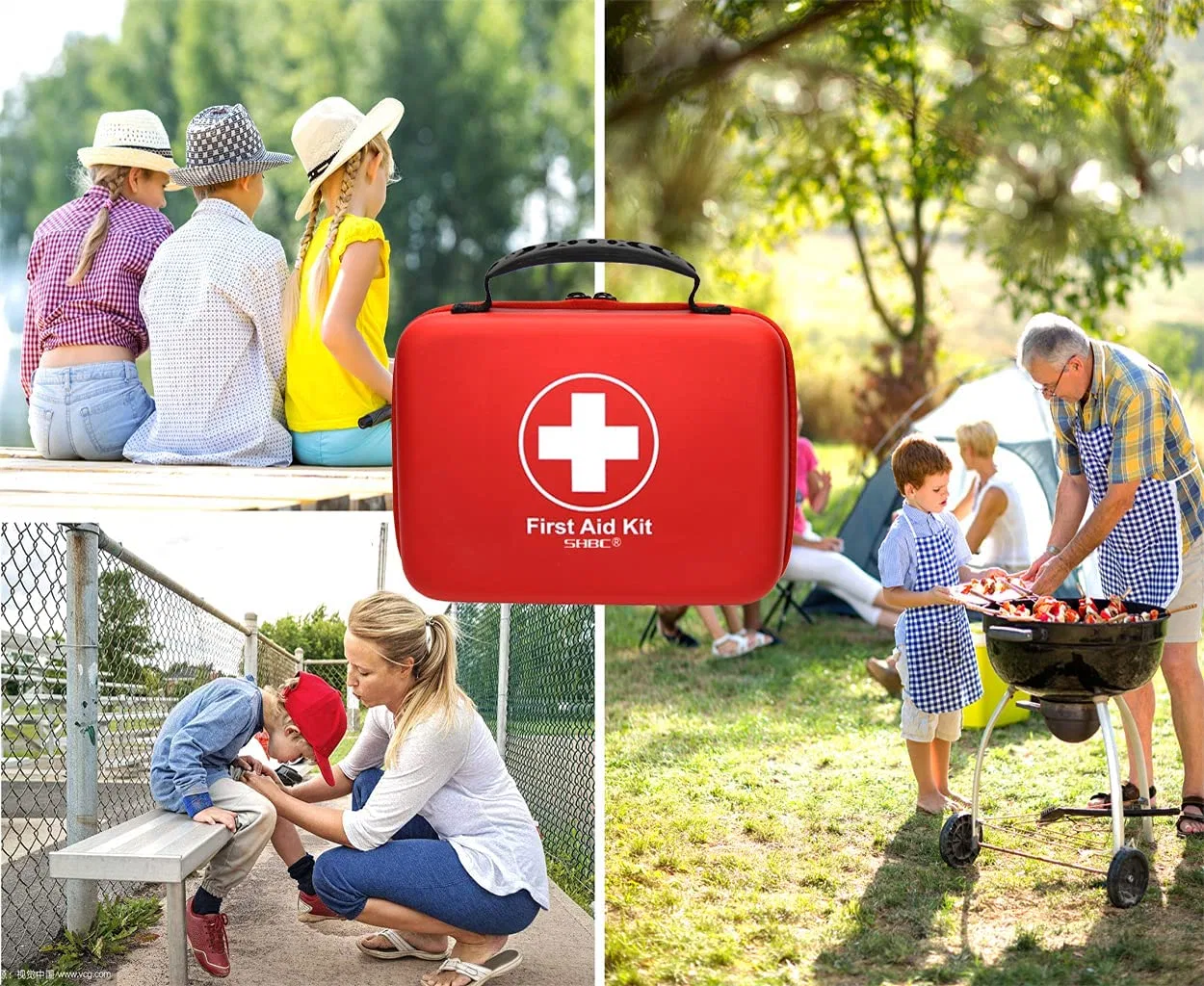 Nova função de Viagem Saco de Trauma Ambulância Aed Kits de primeiros auxílios Sacos Op0201248