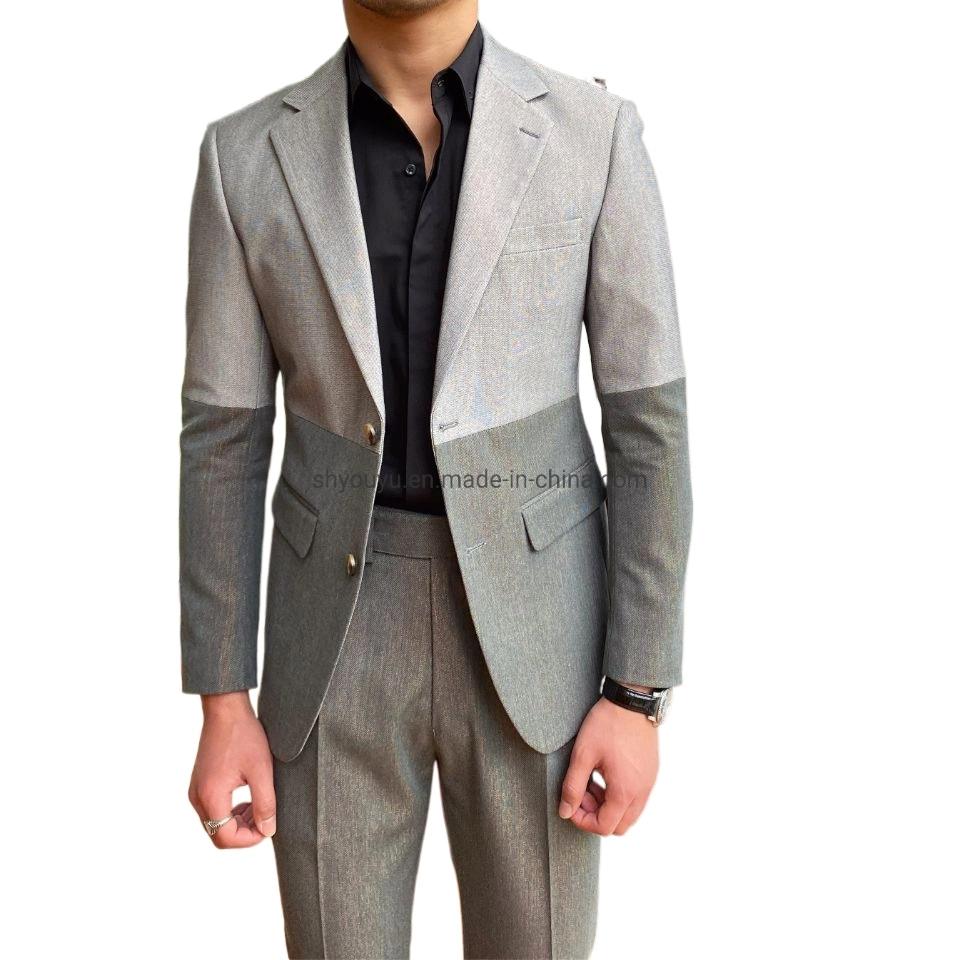 OEM 2-Piece Wool Classic Tuxedo Wedding Suit Business Suits Men Suit