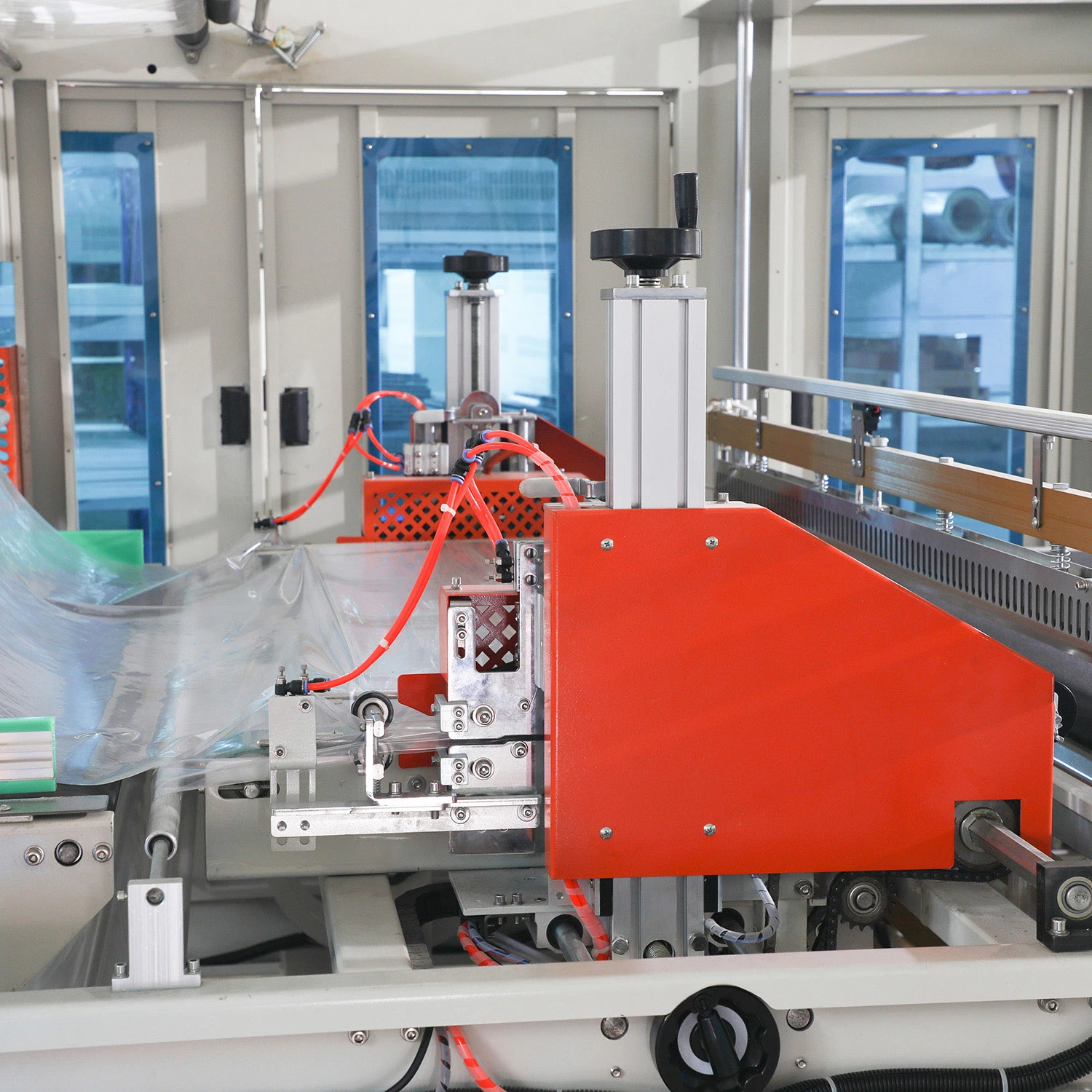 Door Package POF PE Film Shrink Wrapping Machine