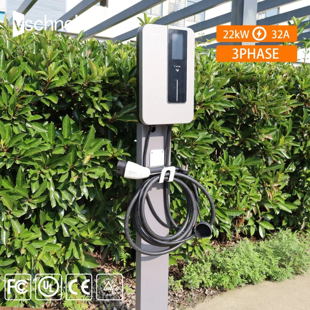 Electric Vehicle Charging Station EV Charger with Type 2 Plug