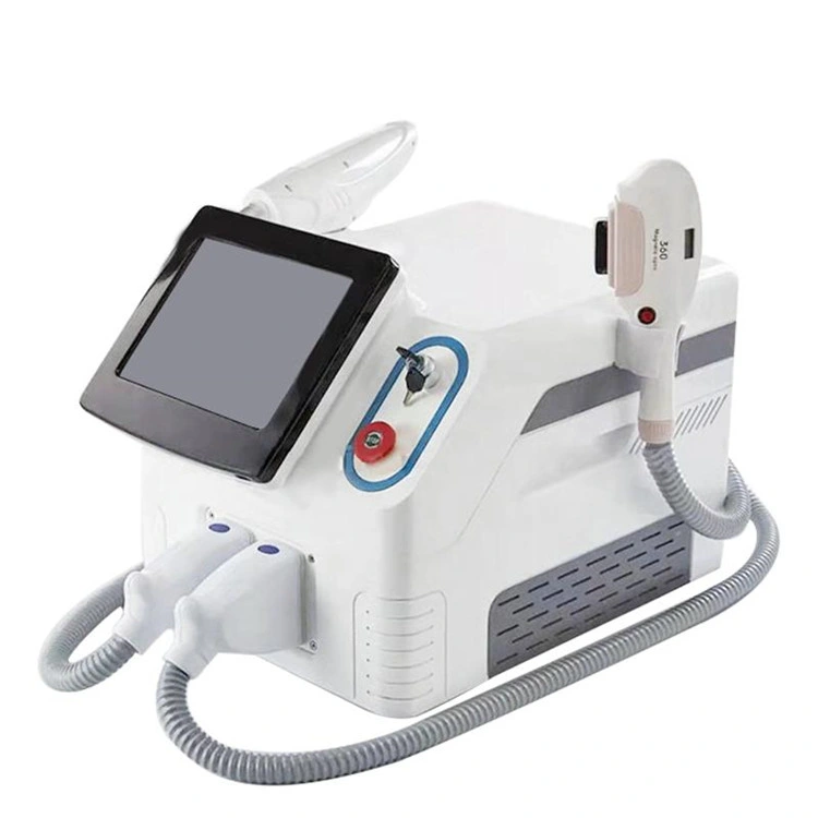 Hot Selling 2 in 1 Portable Elight Opt Hair Removal ND YAG Laser Tattoo Removal Beauty Device