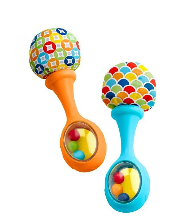 Hot Sale Blue Orange Newborn Toys Soft Musical Instruments Toys for Babies