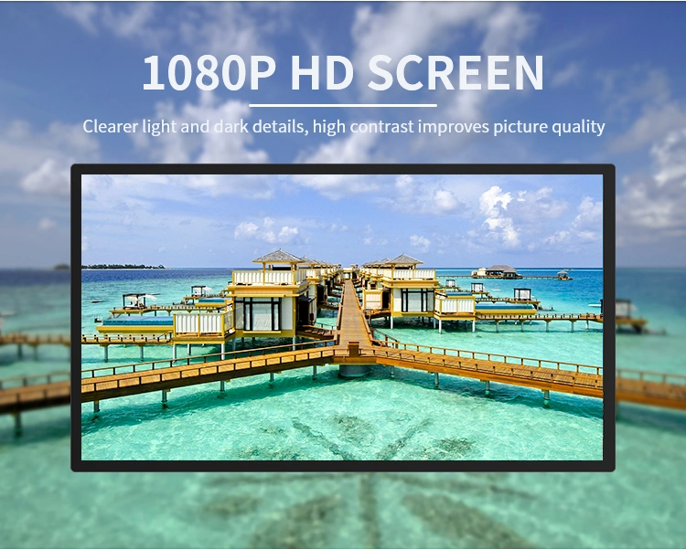 1080P HD High Brightness Screen Wholesale 43" Full HD Indoor Wall Mounted Display System LCD Advertising Signage
