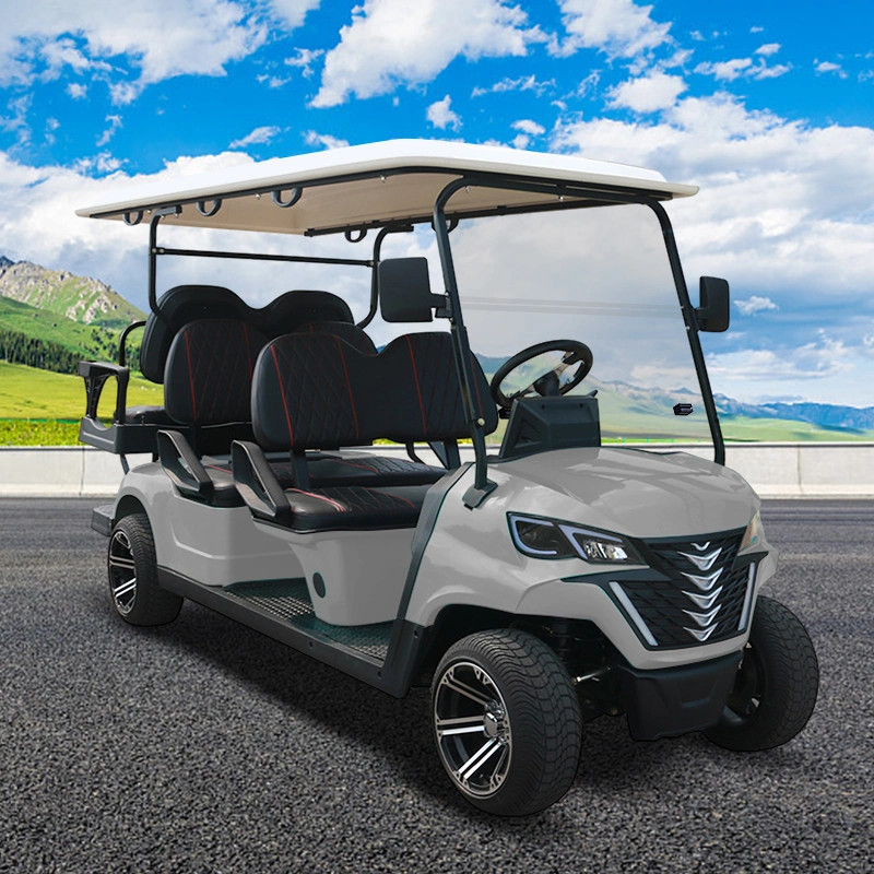 China High quality/High cost performance Golf Car Electric Golf Cart 4+2 Seater Forge G4+2