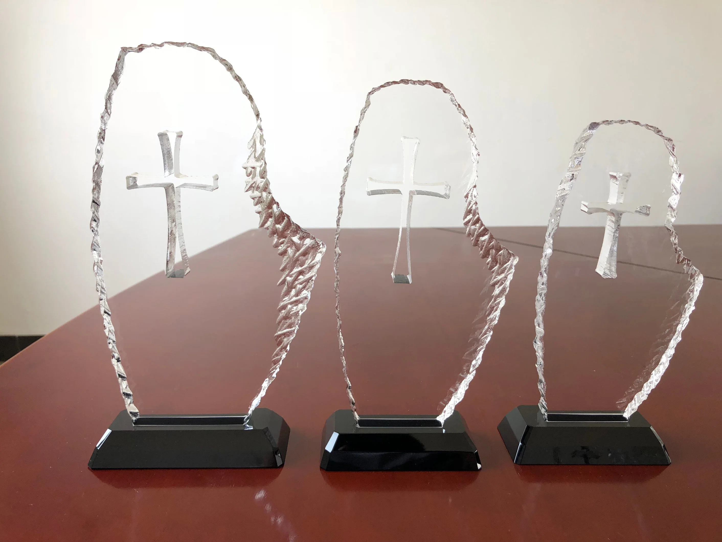 Crystal Glass Rectangle Award Trophy