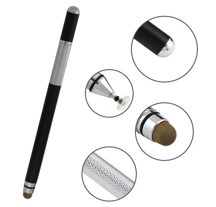 3 in 1 Touch Ball Pen with Suction Cup for Mobile, iPad, Painting