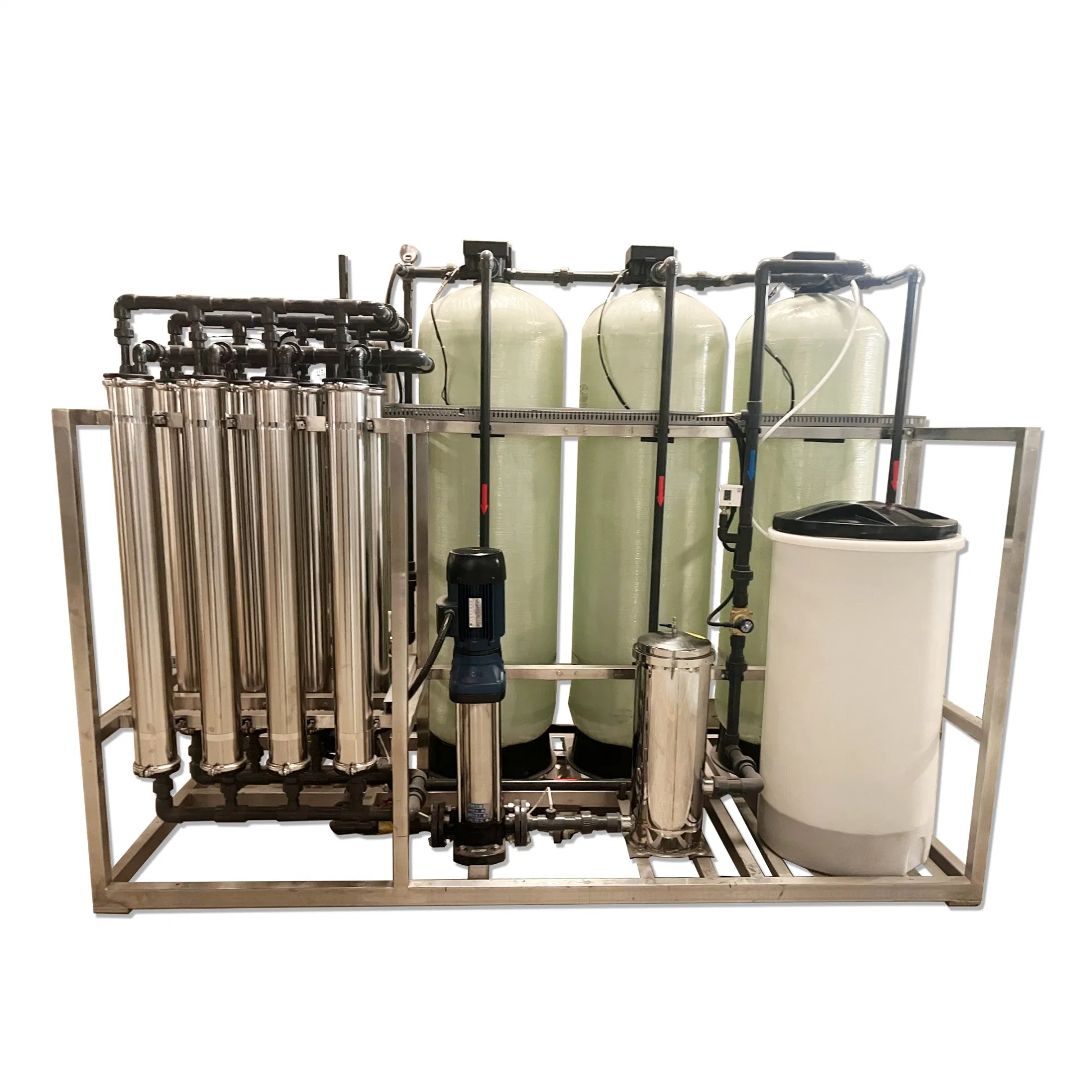 2000lph RO Water Purifier Water Treatment Plant Reverse Osmosis Underground Salt Water Borehole Water Treatment Equipment