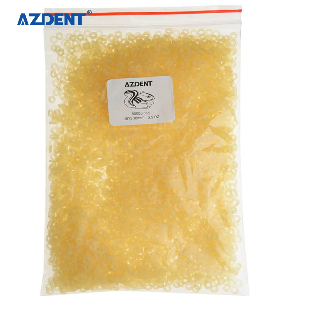 Azdent Elastano Fox/Monkey/Rabbit3.5oz/4.5Oz esquilo () Anel de Borracha