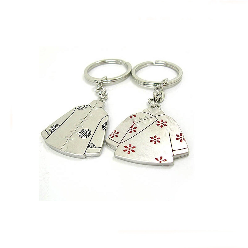 Factory Custom Metal Nickel Key Chain for Promotion Gift