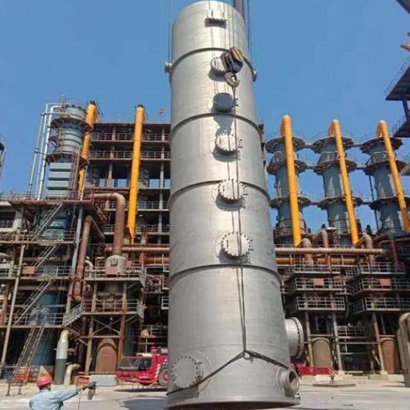 Fractionating Cooling Distiller Distillation Refining Column/Tower/Absorber/Evaporator Skid Plant