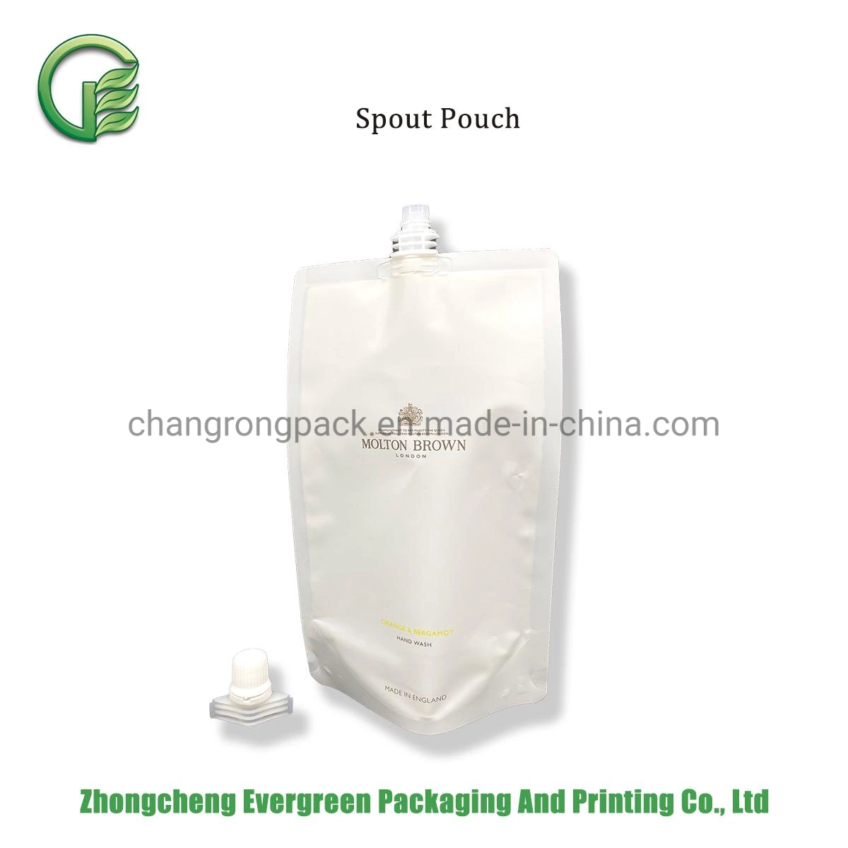 Laundry Powder Packaging Customized Bag Recyclable Material Matte Printing with Handle Non-Food Ziplock Doypack Pouches