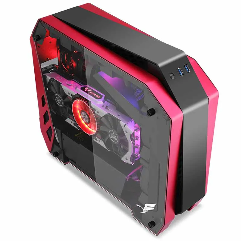 Segotep OEM ODM Tempered Glass Desktop Itx Gaming Computer Case