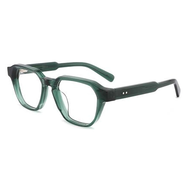 Nuevas y mejores Sqaure forma elegante de la Moda Gafas de acetato de pesada armadura óptica de gama alta.