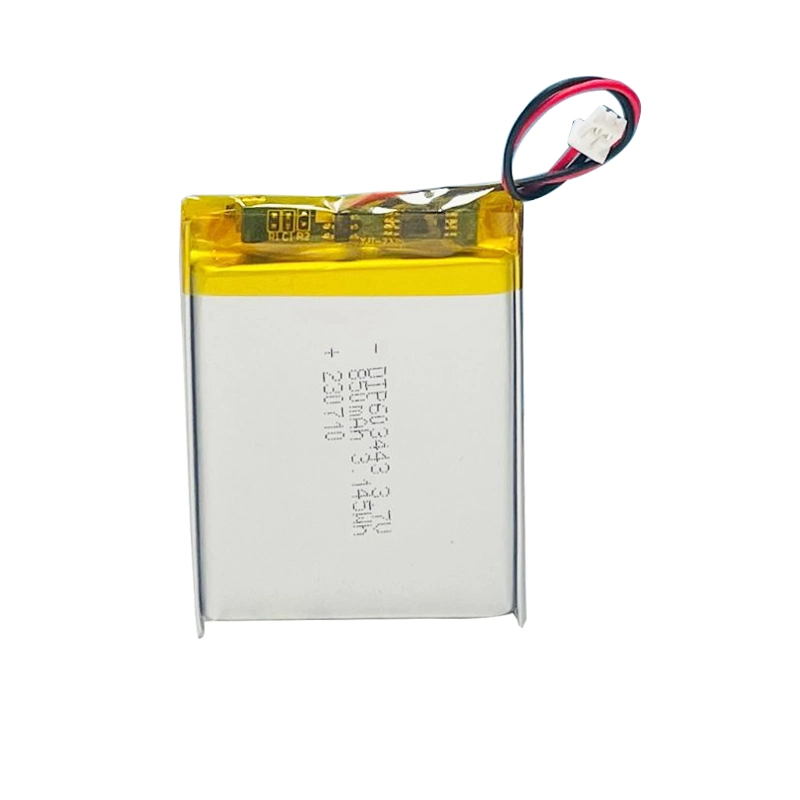 Lipo Dtp603443 3,7V 850mAh batería recargable de polímero de litio