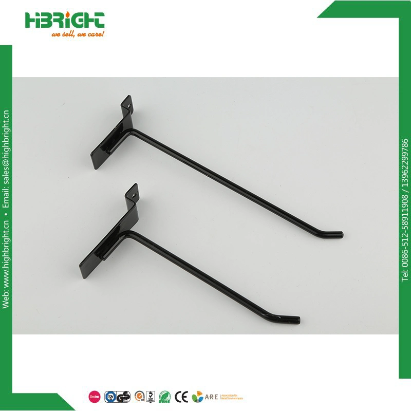 Single Prong Supermarket Shelving Slatwall Hooks