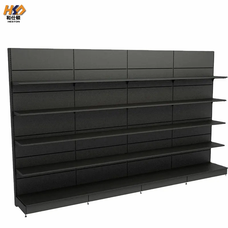 Novo Popular Chinesa prateleiras dos supermercados Rack de suporte da tela de metal