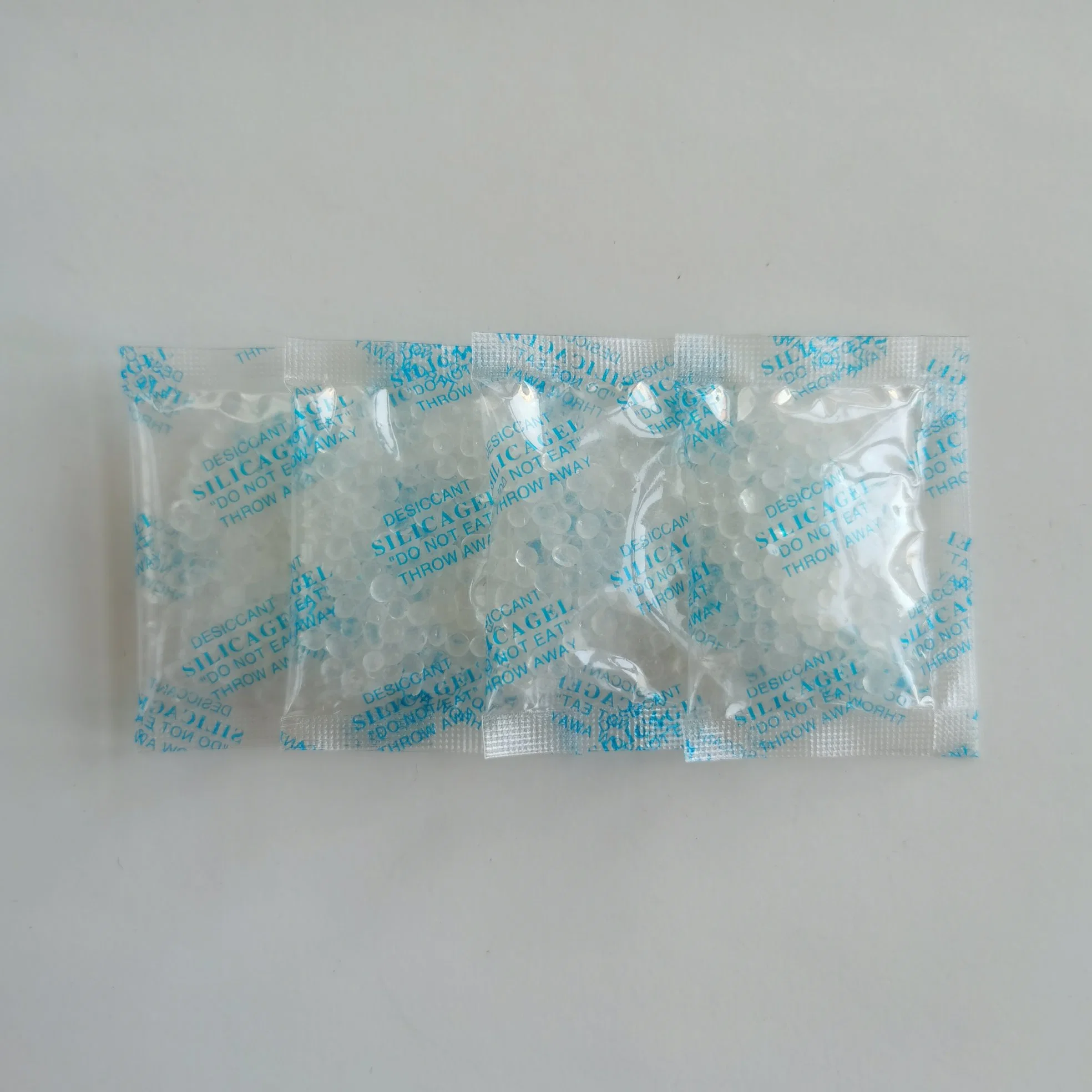 1g to 10g Food Contact DMF Free A Grade Fine Pore Silica Gel Desiccant with High Absorption