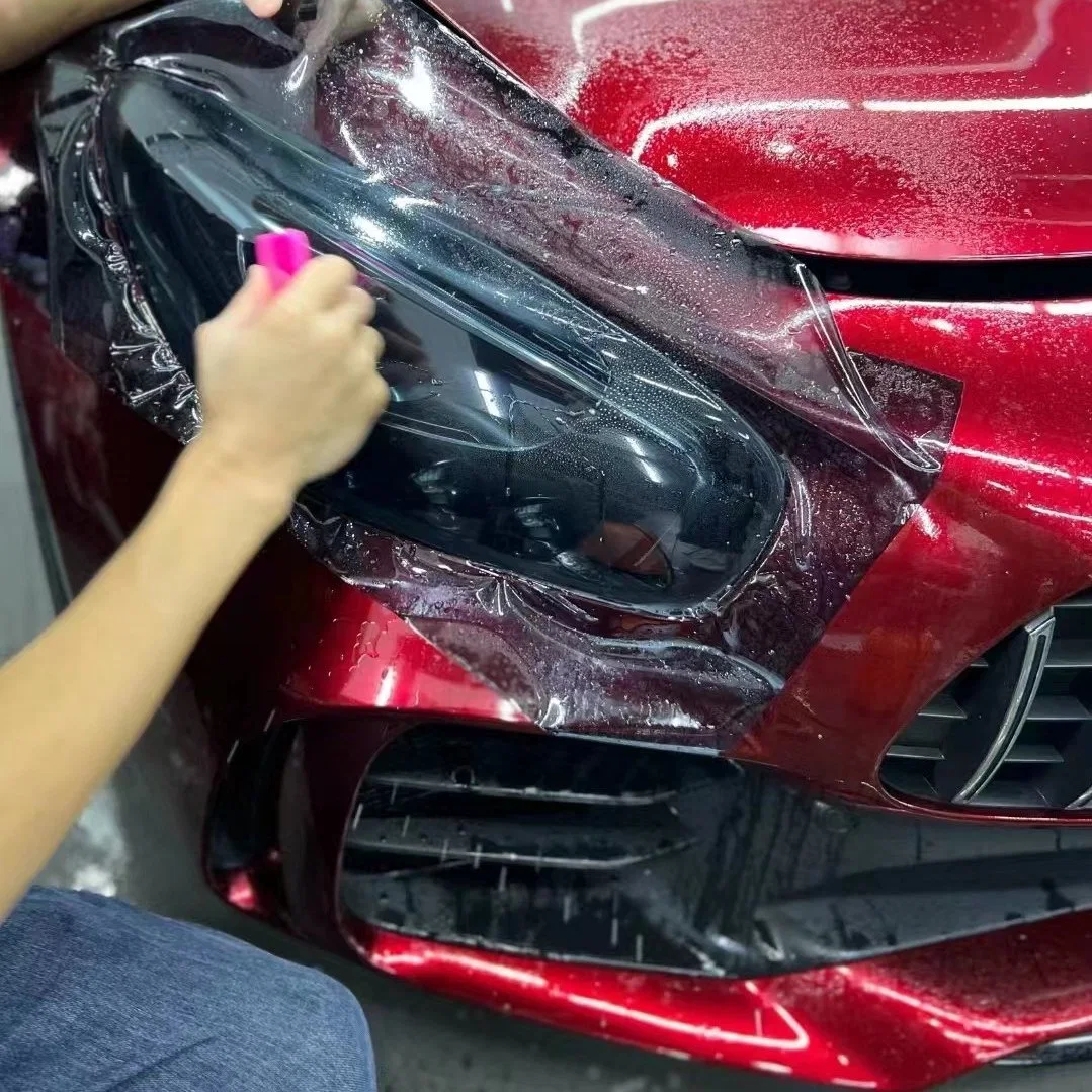 PET Liquid Metal Dragon Blood Red Car Wrap película de vinilo