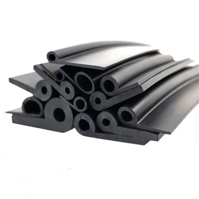 EPDM Foam Rubber Door and Window Weather Seal P Shaped Rubber Seal