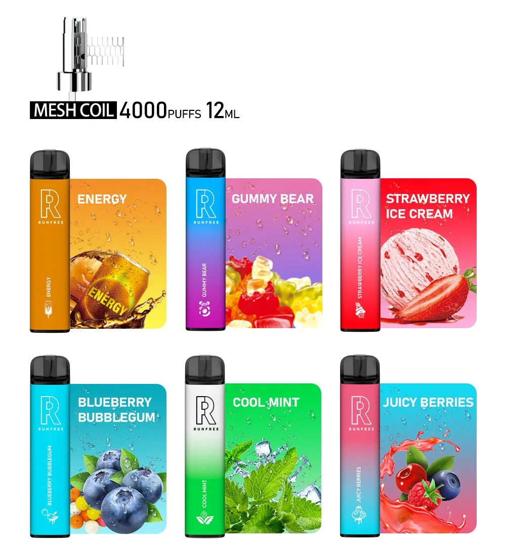 New Inventions Electric Mini vape Crystal Runfree E Vape Wholesale/Supplier Electronic Hookah Price Cigarette