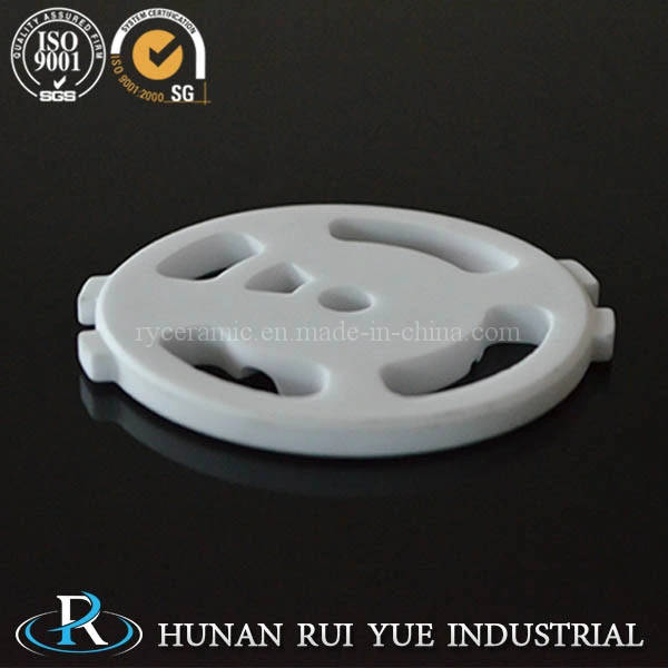 Excellent Mechanical Strength 99.7%, 99%, 95% Alumina Products Alumina Ceramic Valve Disc